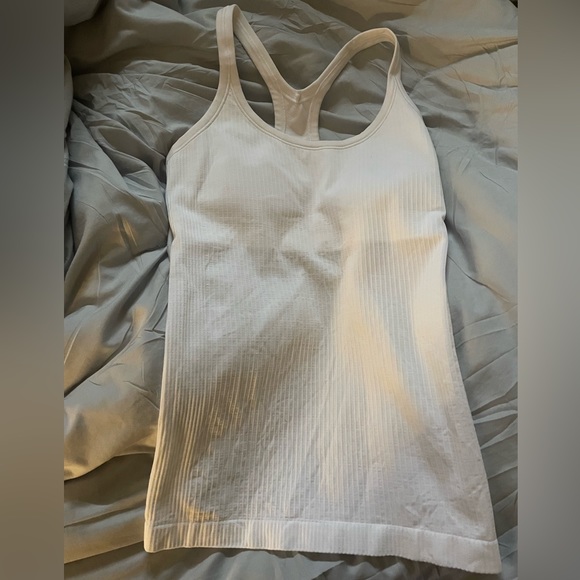 Lululemon white swiftly tech racer back tank top 2.0 - Picture 3 of 3